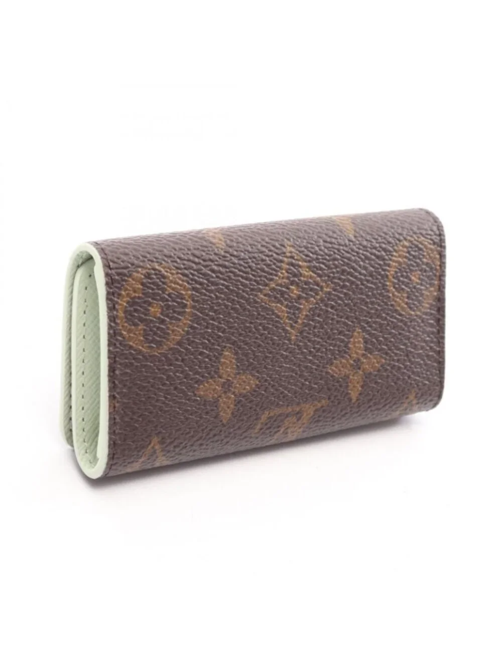 Louis Vuitton Viton Key Case Multicles 4 Monogram Quadruple Strand Minty